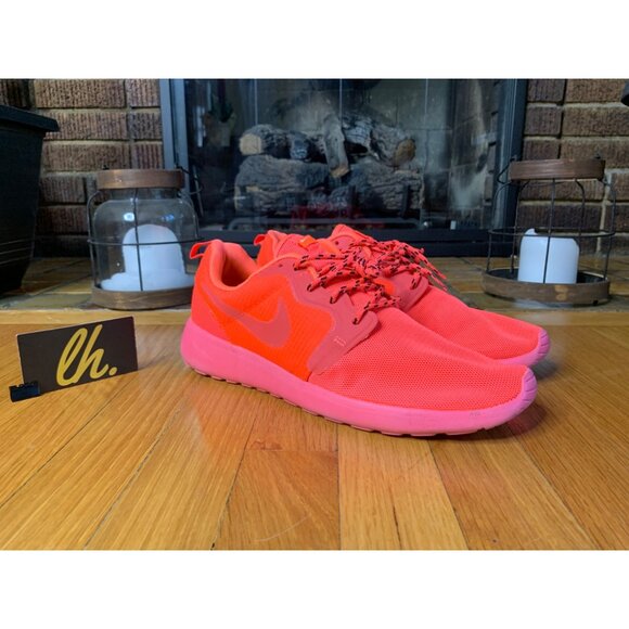 Size 10 Nike Roshe Run “Infrared” 642233-600 - Picture 3 of 6